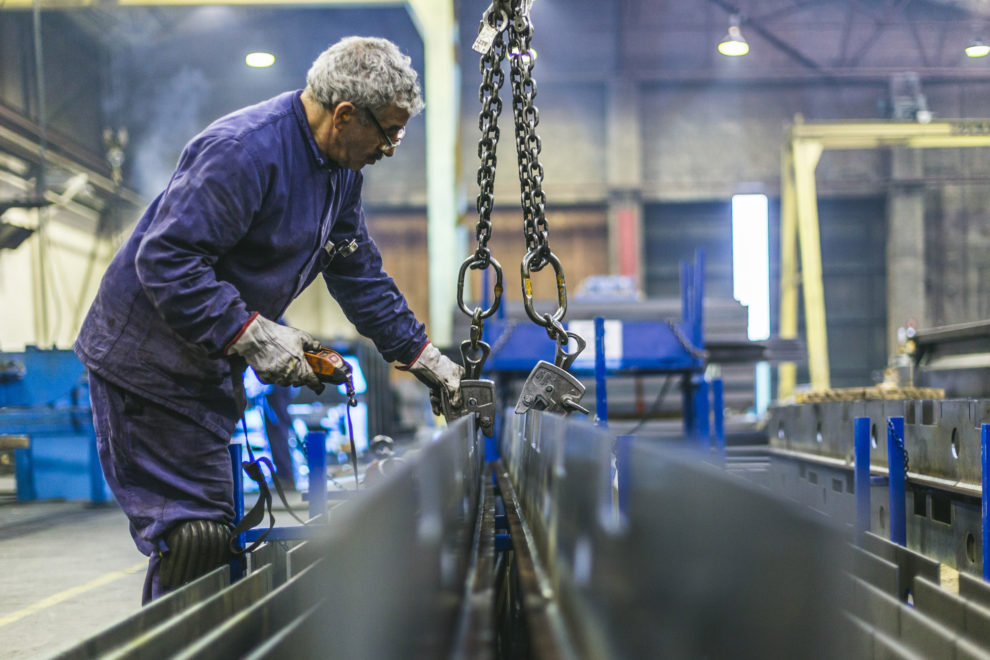 Valvan Containers Man Working
